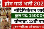 Home Guard Vacancy 2025